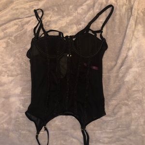 Seven Til Midnight Glitter Vixen Bustier NWOT